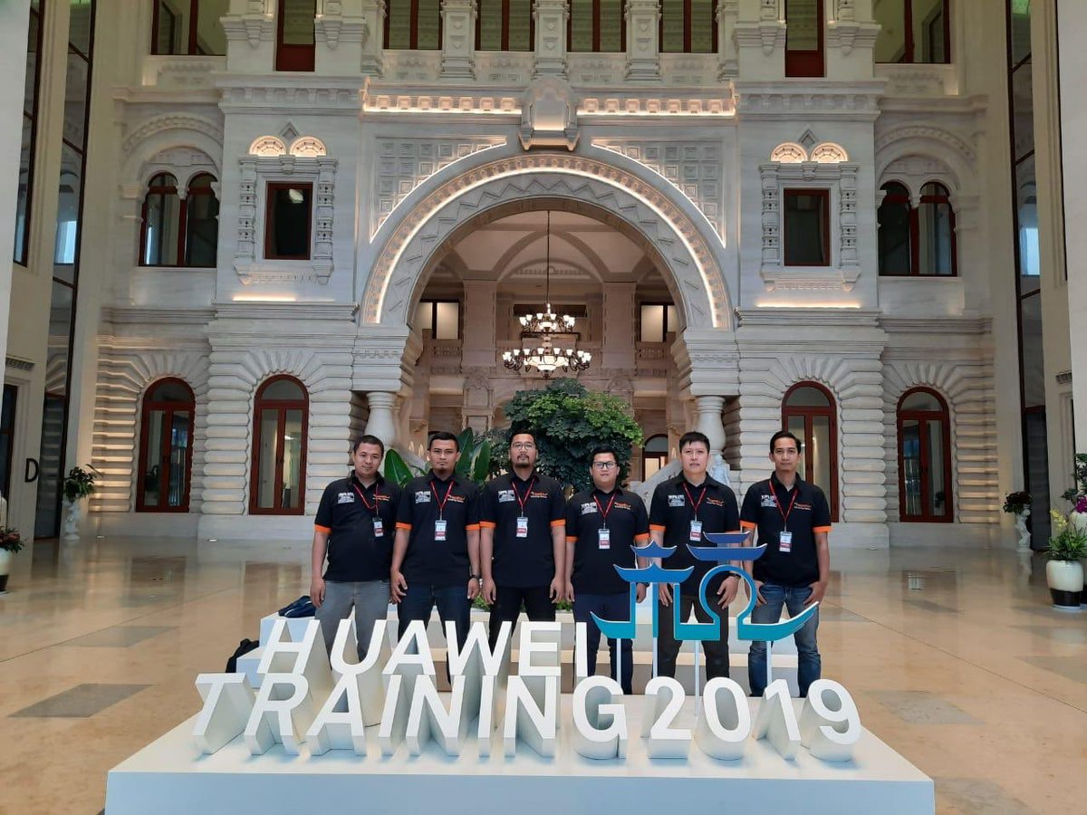 FiberStarID's tweet photo. Congratulations and good luck to six member of #FiberStarCrew that already selected to have Huawei Training @ Hangzhou, China.

#HuaweiTraining2019 #HuaweiTraining #TrainingAndDevelopment #FiberBOYZ #FiberANGELZ #FiberEAGELZ

#FiberStarID #ConnectingIndonesia #GUEFiberStar https://t.co/Ls3Z4pffyv