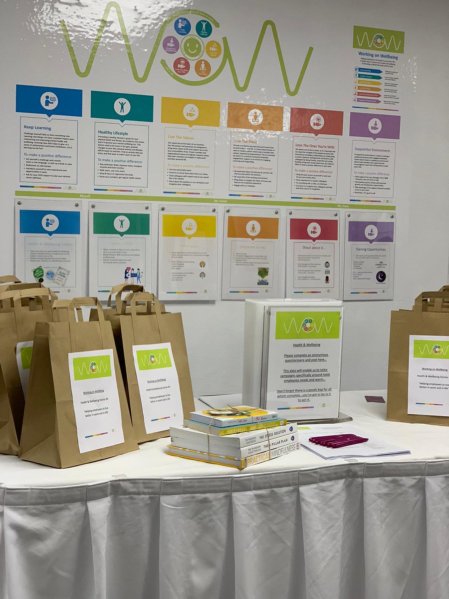 Health checks at <a href="/CrownePlazaLiv/">CPLiverpool</a> this week with Mark, and a successful response to surveys and goody bags. We’ve seen an incredible variety of activities happening in our hotels, championing for better health and wellbeing in our new initiative.