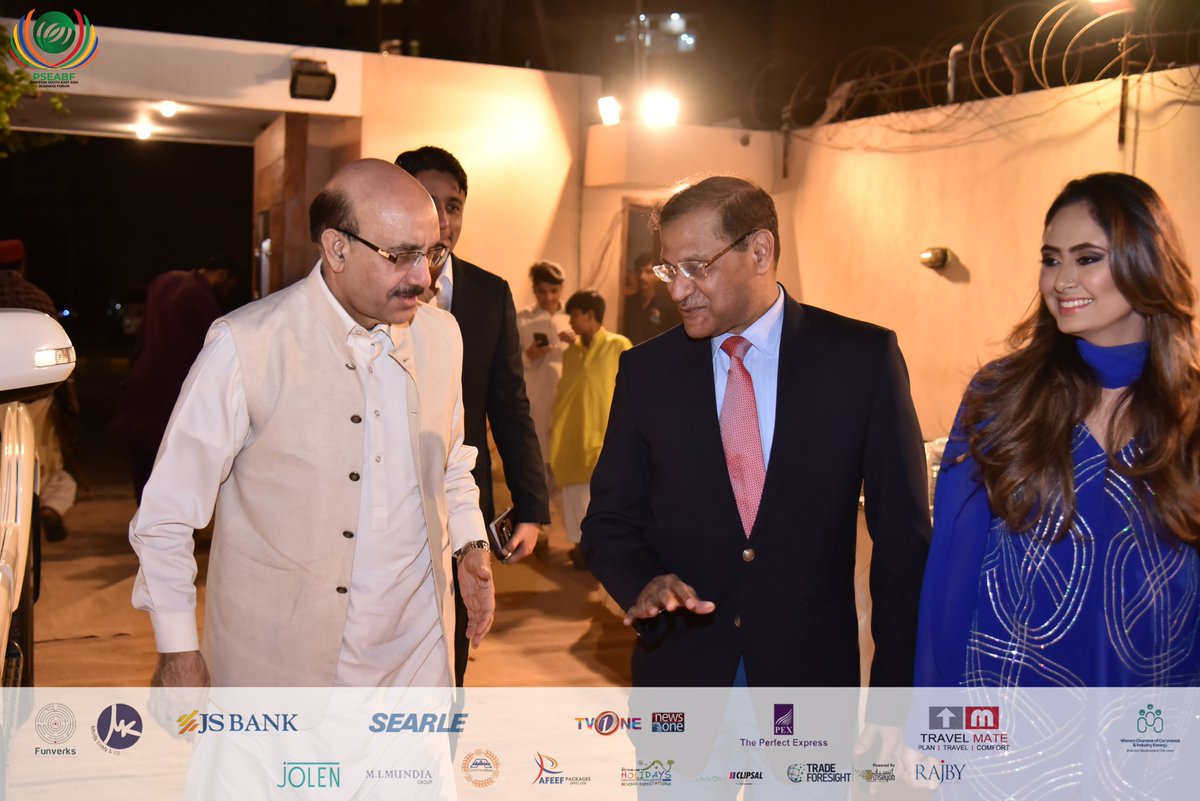 PSEABF's tweet photo. Pakistan South East Asia Business Forum #PSEABF #IBC2019 and Karachi Business Forum (#KB) hosted a networking dinner in honour of delegates, distinguished dignitaries, speakers and sponsors supporting PSEABF at the residence of Rashid Ahmed Siddiqui, Chairman Afeef https://t.co/Auoxm7gz5f