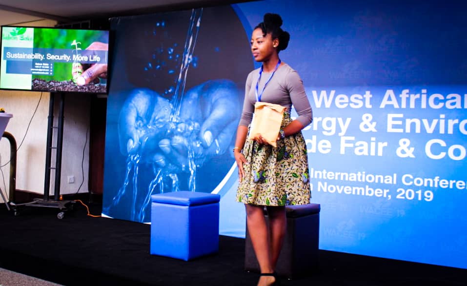 SabonSake's tweet photo. It was a good time having @AudreeeS on the blue stage speaking on the importance of circularizing agricultural waste. Thank you @AHKGhana
#WACEE19
#PartnerForWACEE
#PartnerForCircularEconomy https://t.co/sZ3o9pcZ6d