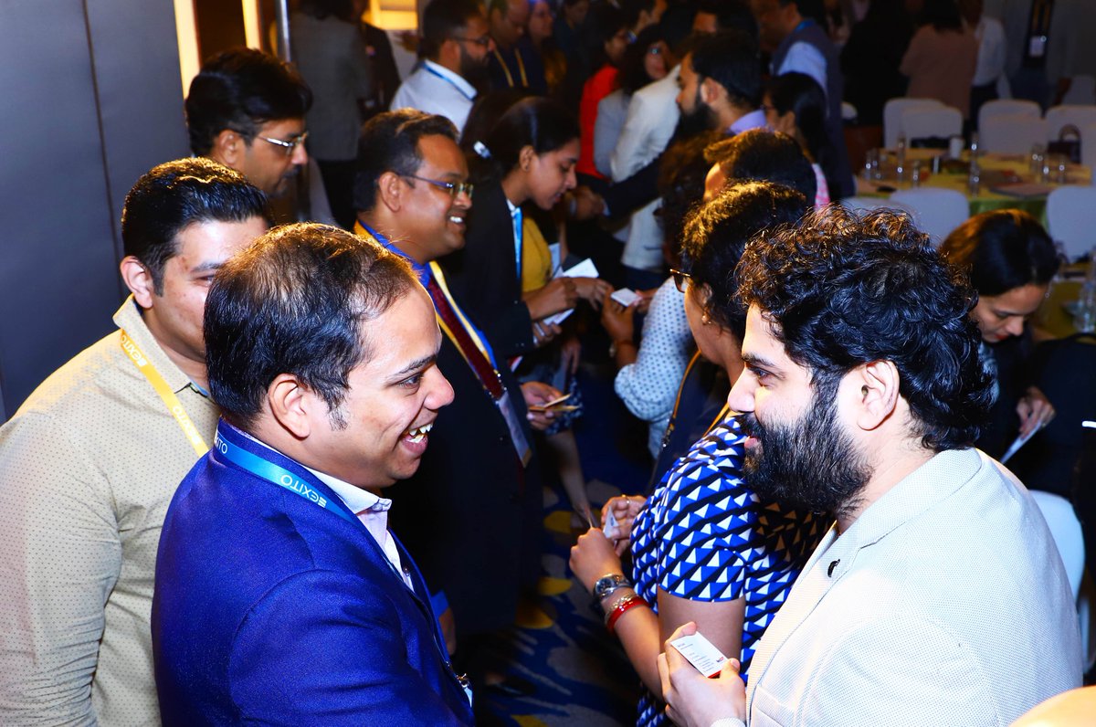 HRWorld2's tweet photo. A glimpse of the #speednetworking activity, an exclusive session by @ExitoEvents enabling a quick #introduction among each and every attendee followed up with subsequent One to One meetings at the #HRWorldSummit

#exito #exitoevents #hrworld #hrworldindia #mumbai #conference https://t.co/iARa1D8ko8