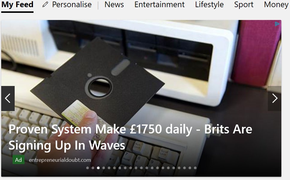 DaveDoesData's tweet image. Is this #fakenews I wonder or is there money to be made with those disks?! #clickbait #provensystem