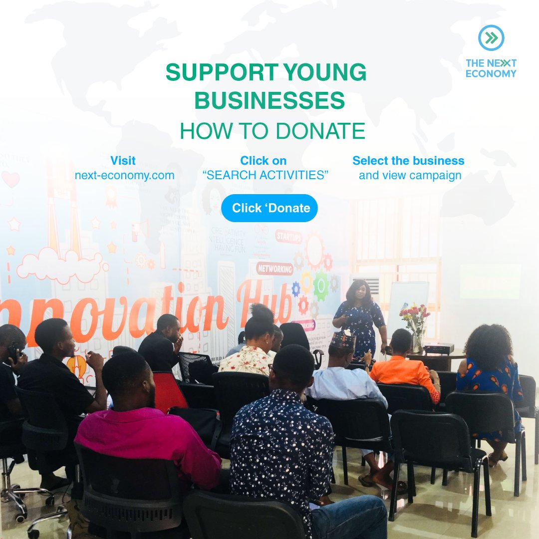 TheNext_Economy's tweet photo. This weekend, a fresh batch of young businesses from across Africa launched crowdfunding campaigns to raise funding on our platform.

To support them, visit https://t.co/GSHX8d3HWH and donate today!!!

RT and Share!!!

#TNEImpact #Crowdfunding #Startup https://t.co/jaUCxmPnAT