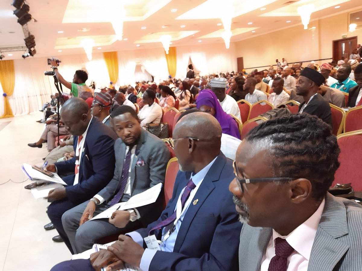 BAMTechGlobal's tweet image. Full house at the Nigerian Institute of Quantity Surveyors, Biennial conference. Civic center Lagos