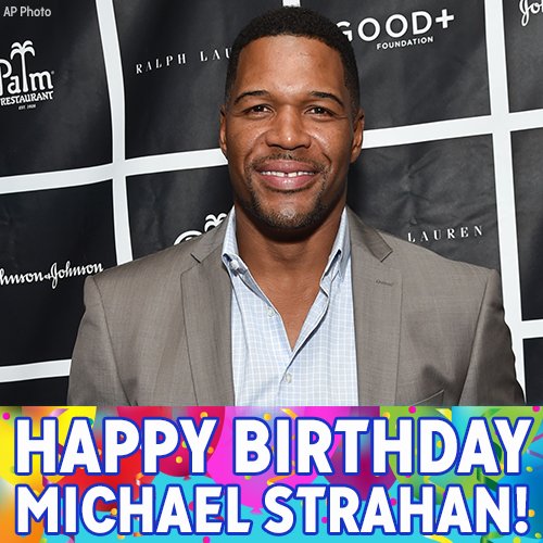 Happy Birthday, Michael Strahan! The Good Morning America co-host and NFL Hall of Famer is celebrating today. 