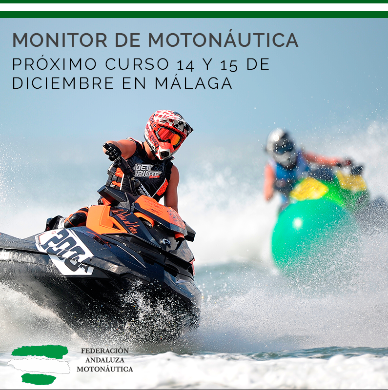 📣 ¡Nueva fecha!📣
¿Quieres ser #monitor de #motonáutica? Apúntate ya a nuestro curso 👇
esmuy.cool/2QTcdp3 #Andalucia