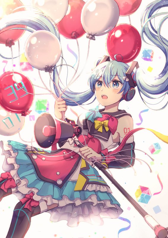 初音ミク「マジミラ衣装のミクさん!
#初音ミク 」|ななせ＠低浮上のイラスト