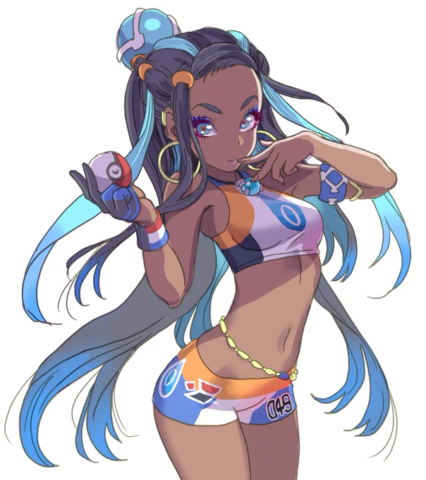 ちょっと前に描いたルリナさん。 
