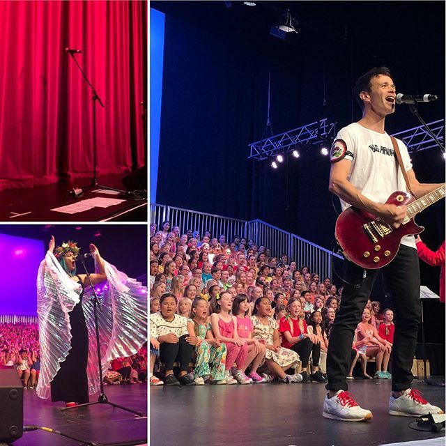 nzprincipal's tweet photo. #kidsforkidsnz concert tonight was absolutely amazing. Great seeing our awesome #stanmorebayschool  choir kids fizz on stage! #welldonetamariki! #nzprincipal #fizzingtamariki #respectconnectlearn #nzmusic #kidswithmeanpipes #therewillbesometiredlittleted… https://t.co/tMxsVP76CV https://t.co/ff0QdnoGUg