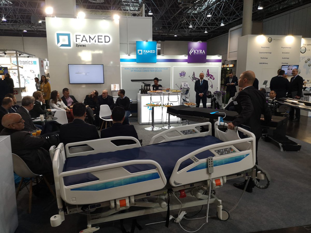 FamedZywiec's tweet image. #Medica2019 na stoisku 13D08 zobaczycie nasz sprzęt, ale także akcesoria do #stołyoperacyjne naszego partnera KyraMedical. At our stand you can see equipment manufactured in Żywiec, as well as accessories for #operatingtables made by our partner KyraMedical @MEDICATradeFair
