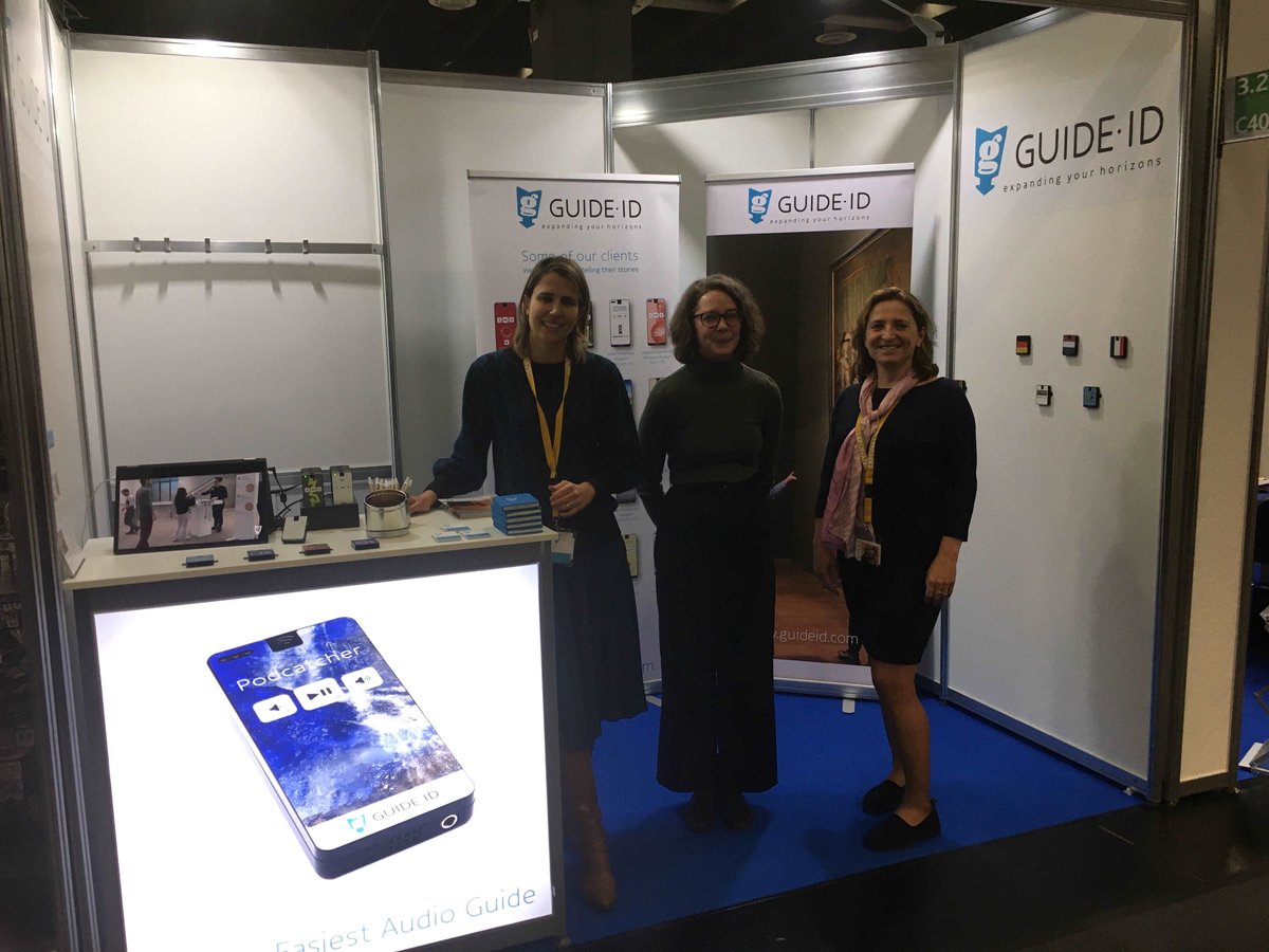 GuideID's tweet image. Visit @GuideID on stand C040 at Exponatec 2019 in Cologne! 

#WorldsEasiestAudioGuide #exponatec #Cologne