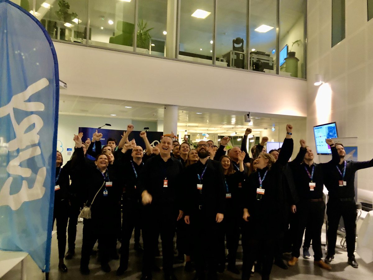 Tietoevryno's tweet photo. Hele kontoret vårt i Stavanger er klare for å ønske 300 deltagere velkommen til #Insightstavanger med 34 spennende foredrag. Tema #Magicahead https://t.co/9XP1mNEQNL