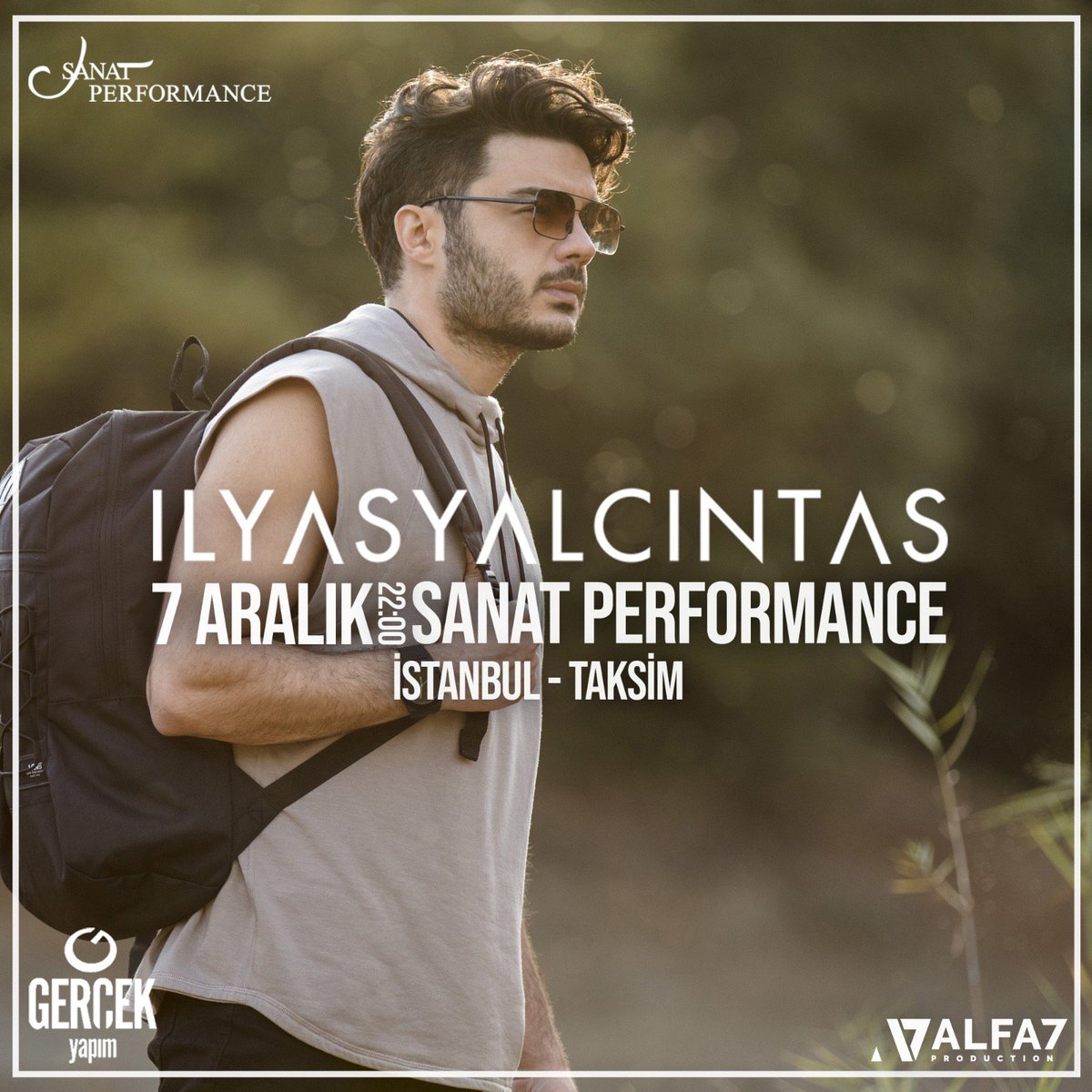 7 Aralık akşamı Taksim Sanat Performance sahnesindeyim! 🎙 Biletler Biletix’te biletix.com/etkinlik/YJL53…