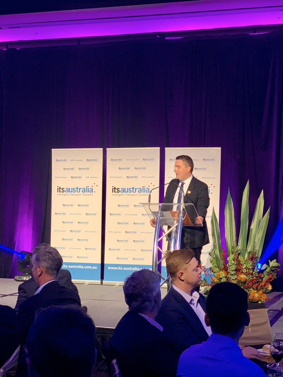 We’re very pleased to welcome <a href="/matt_cowdrey/">Matt Cowdrey OAM</a>, Member for Colton, who is speaking on behalf of the South Australian Government at tonight’s ITS Australia National Awards. Thanks for joining us tonight, Matt! #FutureTransport