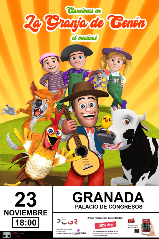 pcongresosgrx's tweet photo. ¡#SORTEOEXPRESS! Sorteamos 1 entrada doble 
🎟️
🎟️
para "EL MUSICAL DE LA GRANJA" Solo tienes q seguir estos pasos: 
1⃣
Síguenos  
2⃣
Dale a like
❤️
 
3⃣
Dale a RT . Finaliza a los 75RT ¡suerte!   #palaciodecongresos (ENTRADAS PARA RECOGER hasta JUEVES a 12AM) https://t.co/aG5HLueQ1D