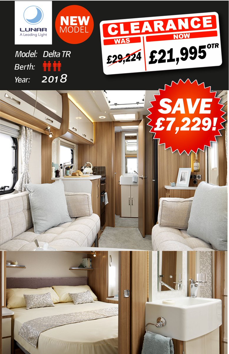 Shop with even FURTHER REDUCTIONS in our huge end of season CLEARANCE SALE with new caravans now available at used prices!This is the clearance sale of dreams!
See our website listings for more! ⬇️
bit.ly/2QAWhuP

#whywaitforblackfriday #clearance #mustgo <a href="/silk1069/">Cheshire's Silk 106.9</a>