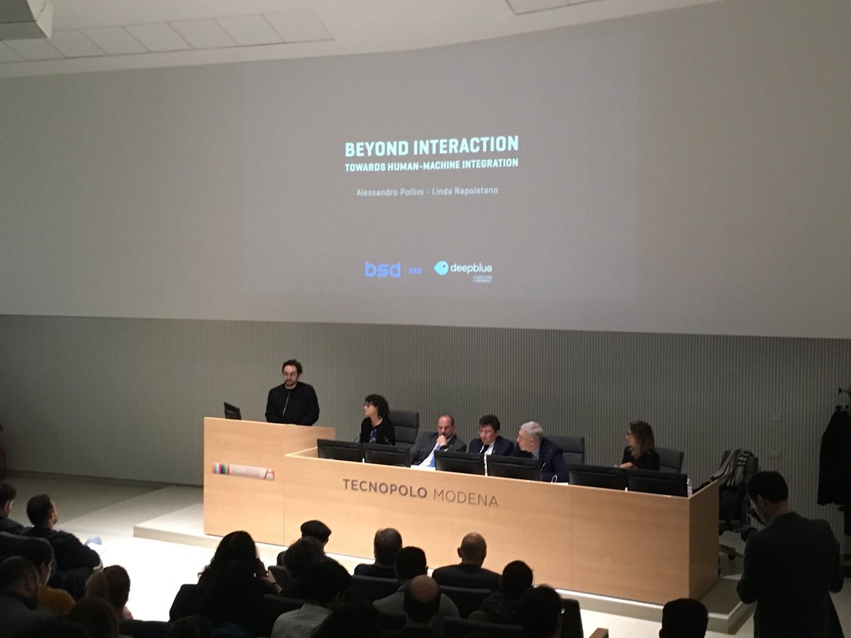 Beyond Interaction: toward human machine #interaction. <a href="/ale_p/">ale_p</a> introduces wicked problems and how to push #innovation in complex domains and issues

#UX #UI #HMI #design  #Industry40 #userexperience #userinterface #designers #DonNorman <a href="/UNIMORE_univ/">UNIMORE</a>