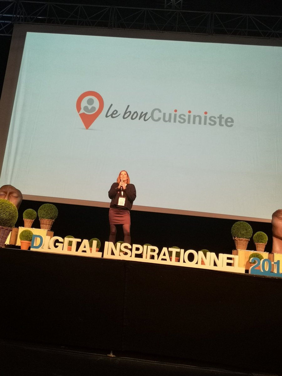 Vent de fraîcheur, beau parcours, fille sympa. Bravo <a href="/LeBonCuisiniste/">Le Bon Cuisiniste</a> !
#DI2019