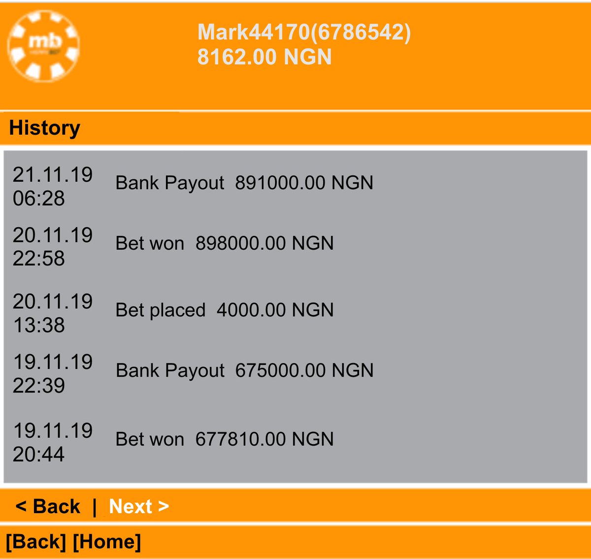 MarcelWisdom's tweet photo. THIS IS MY ACCOUNT STATEMENT WITH MY YESTERDAY  WINNING. @BET9JAFIXED1 GAMES ARE REAL AND TRUSTED NO DOUBTS

#TachaXCiroc #HappyBirthdayDavido #FREEOLAMIDE #QUEENSCOLLEGE #mane #luka #doncic #celics #Warriors #klaus #elijah #tomi #burna #babcok #9ice #GRAMMYNoms #AGT #arche https://t.co/zOLL3bhrEI