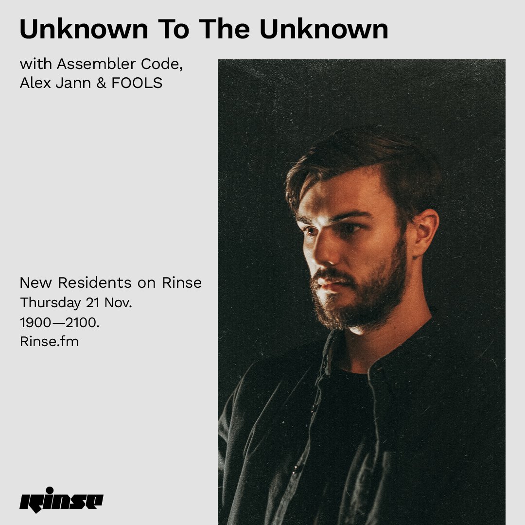 RinseFM's tweet image. It&apos;s time for @djhausUTTU with #Fools, #AssemblerCode &amp;amp; @alexjannuk providing plenty of electro and unreleased goodies for the next two hours on rinse.fm/player and 106.8FM 

#RinseFM