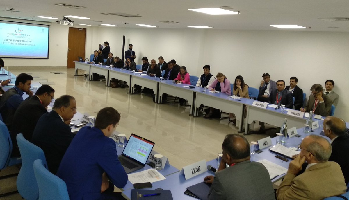 CII together with Tata Comm. Strongly aim to achieve #Digital objectives of India through its Centre for Digital Transformation ~ R Chadha, VP &amp; Head Cloud <a href="/tata_comm/">Tata Communications</a> 
#IE29BF2019 <a href="/FollowCII/">Confederation of Indian Industry</a> <a href="/CIIEvents/">CII Live</a>