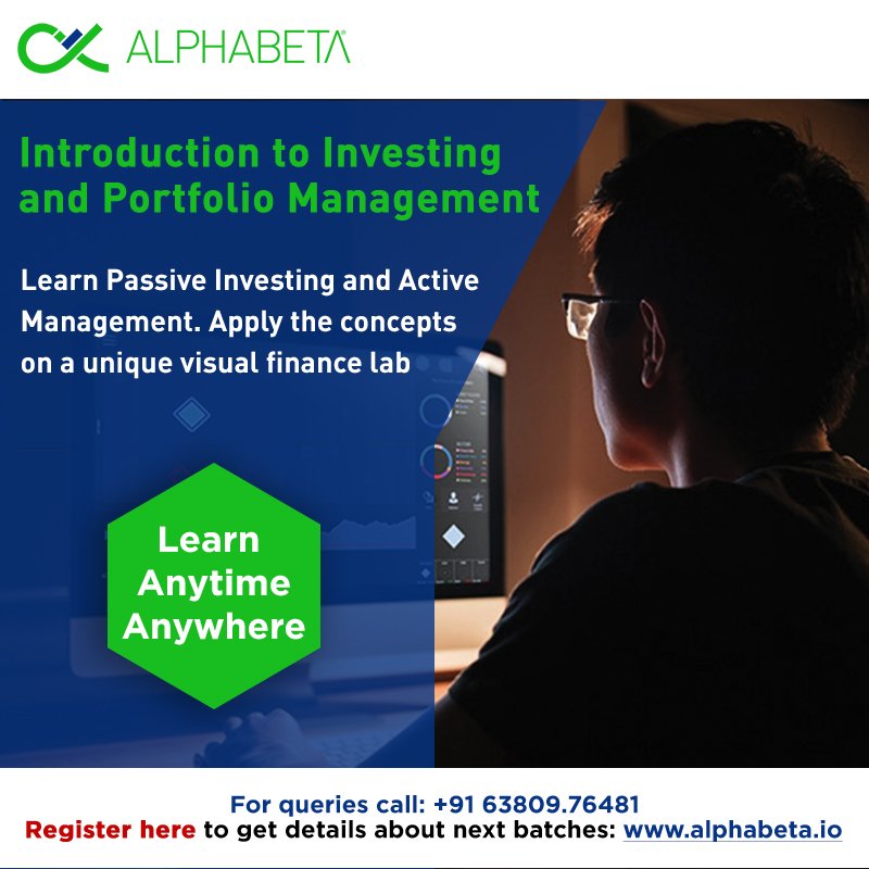 Is Passive Investing (ETFs) your style of Investing? or
do you prefer investing via mutual funds? 
More details- alphabeta.io 
@amfiindia   @NSEIndia  
#visualfinance #FinEd #investmentforall #learnbydoing