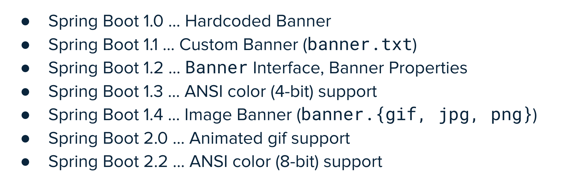 Toshiaki Maki Pa Twitter The Banner Evolution Of Springboot