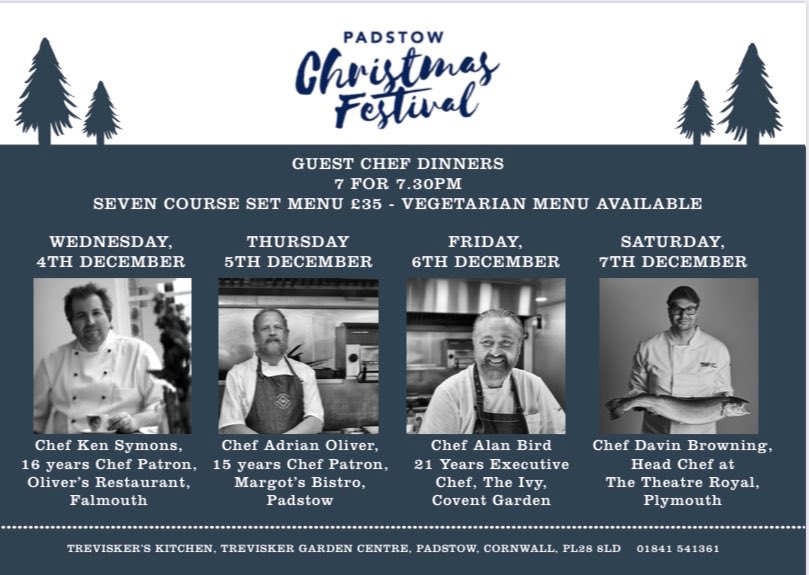 ☎️01841 541361
<a href="/PadstowXmas/">Padstow Christmas Festival 🎄</a> <a href="/ChefBird/">Alan Bird</a> @chefkensymons <a href="/Adrian_0liver/">Adrian Oliver is The Cornish Field Kitchen</a> <a href="/dav_browning/">Dav Browning</a>