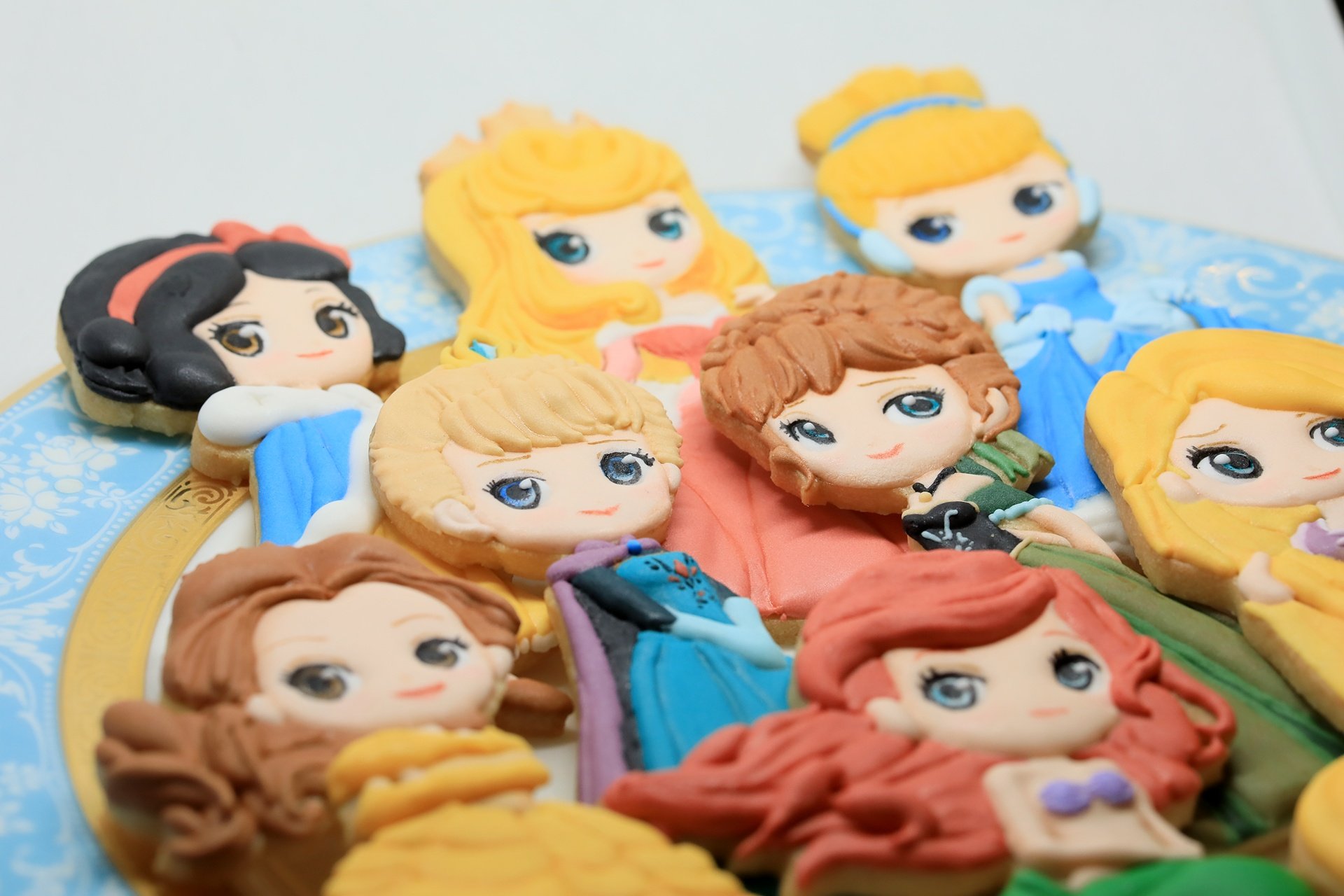 ホイップシュガー 妻のディズニープリンセスのアイシングクッキー 立体感見たい方のために 個人的には白雪姫かラプンツェル T Co Li8dvwjln7 Twitter