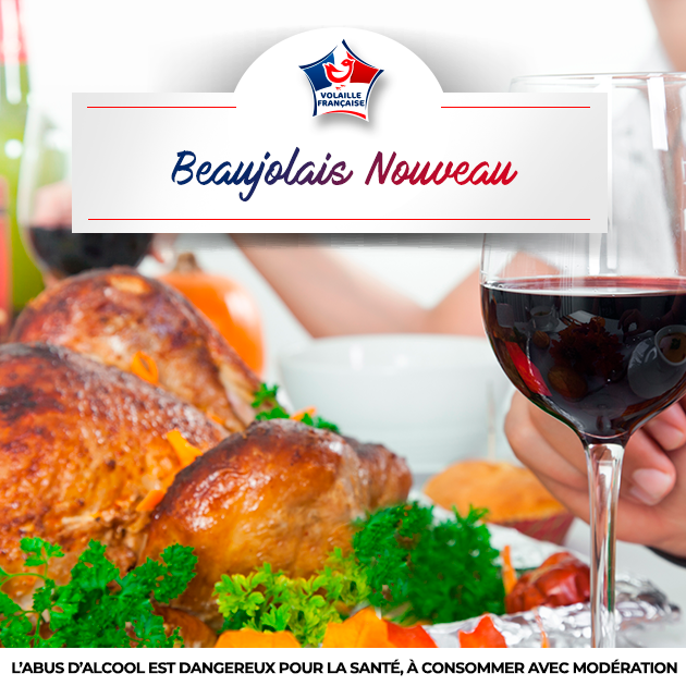 Le Beaujolais Nouveau est arrivé ! 

Et il se marie très bien avec la volaille ;)

Alors n'hésitez pas ! Faites le plein de recette ici :
ow.ly/XnZt50xaED1