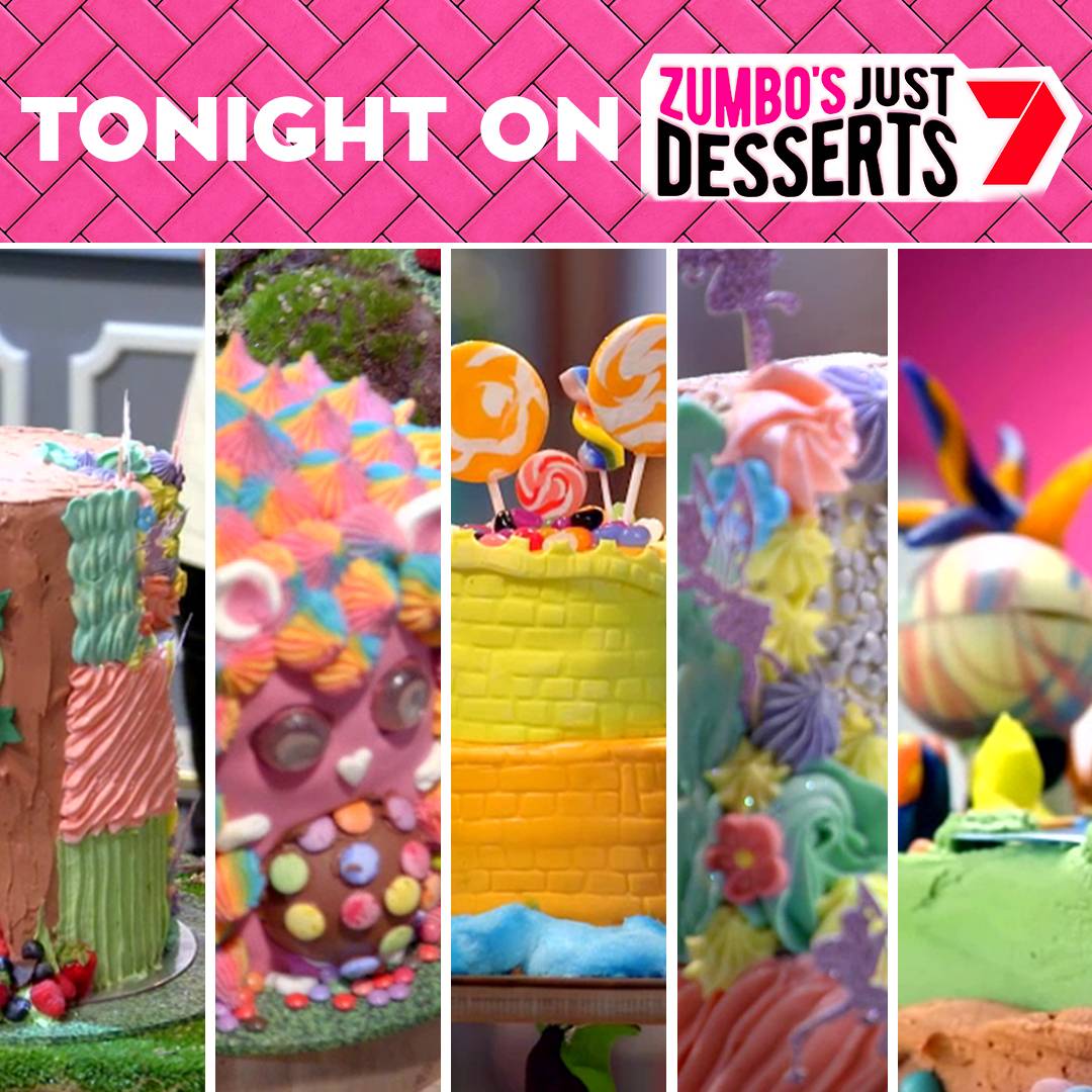 🍬TASTY TEASE🍬 

Get ready to dance - it's kids birthday cake time! 🎂🎂🎂

Zumo's #JustDessertsAU Tonight 7.00 on <a href="/Channel7/">Channel 7</a>