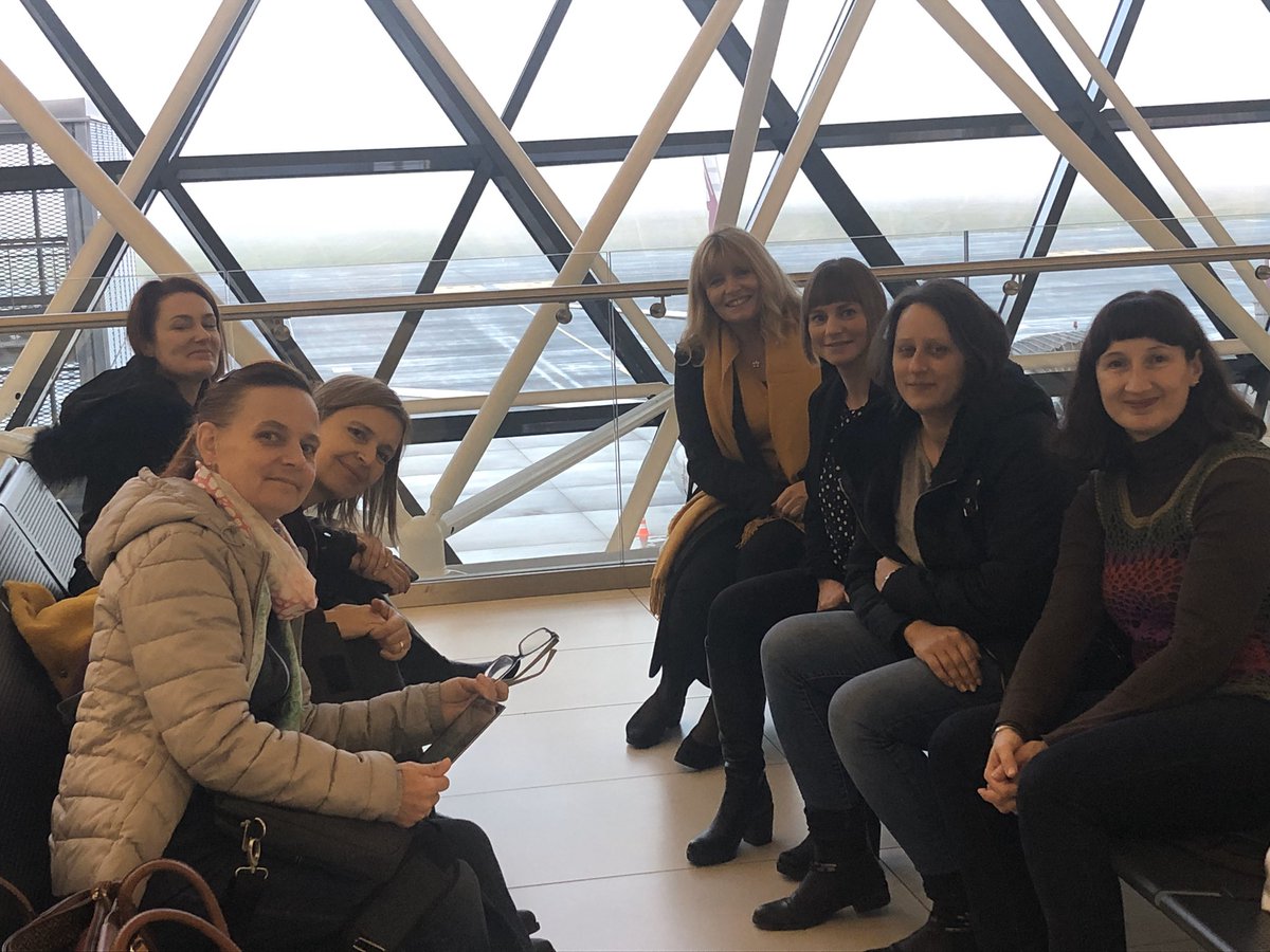 abfromz's tweet image. Croatian Datadrive team on the way to the 1st training session in Luxembourg #datadrive #školazaživot