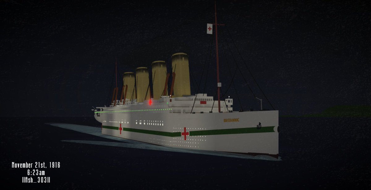 The Sinking Roblox Britannic Tragedy