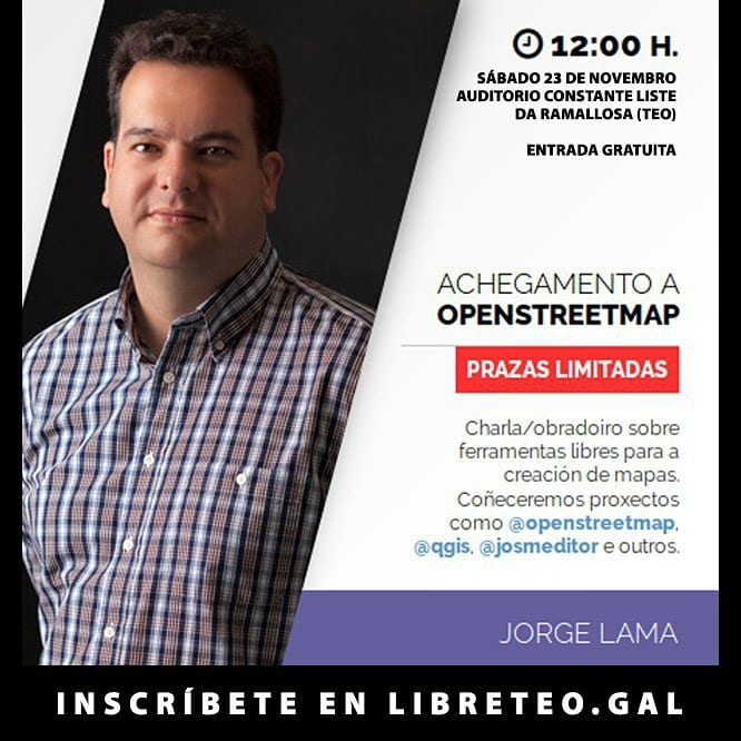 quenerapu's tweet image. (2 de 6) #LibreTeo2019, sábado 23 de novembro no Auditorio Constante Liste da Ramallosa, Teo. Entrada gratuita. Agradécese difusión. 🤗

--- organiza @ABERTEO
--- colaboran @concellodeteo, @dinahosting e #FrutasBarreiro