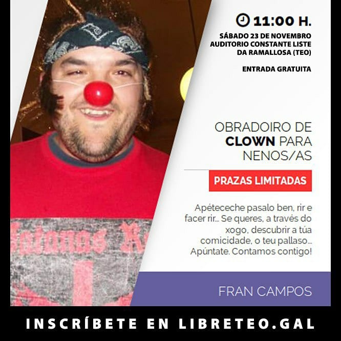 quenerapu's tweet image. (2 de 6) #LibreTeo2019, sábado 23 de novembro no Auditorio Constante Liste da Ramallosa, Teo. Entrada gratuita. Agradécese difusión. 🤗

--- organiza @ABERTEO
--- colaboran @concellodeteo, @dinahosting e #FrutasBarreiro