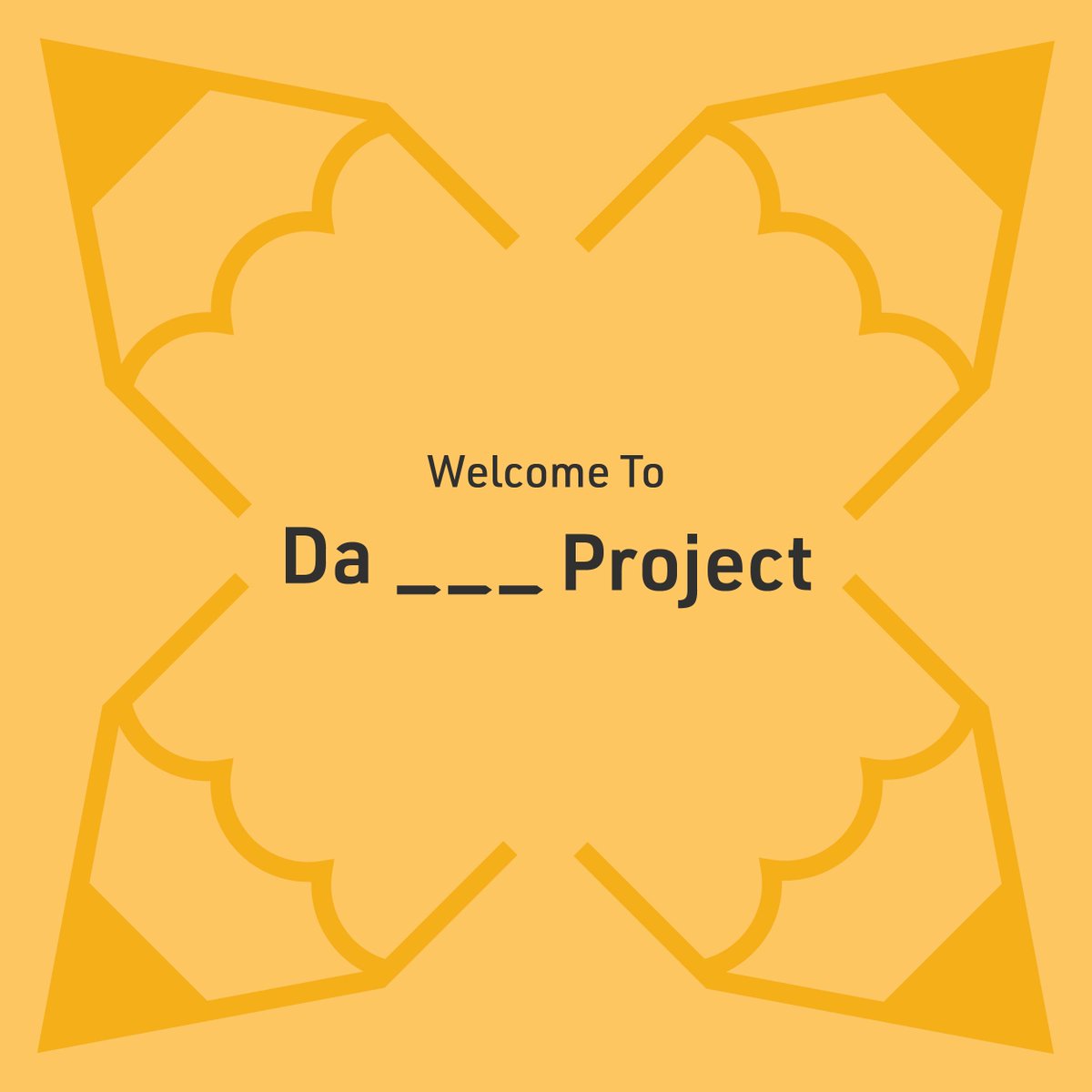 DaProjectstudio's tweet image. Welcome to da _ _ _ project.
Join us in our pursuit of pushing designs and brand communication further. #daproject #daprojectstudio #brandcommunication #designs #branding  #graphicdesign