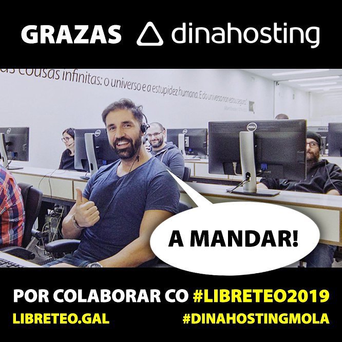 quenerapu's tweet image. (6 de 6) #LibreTeo2019 grazas @concellodeteo, @dinahosting e #FrutasBarreiro.

libreteo.gal

#TeoMola #DinahostingMola #FrutasBarreiroMola