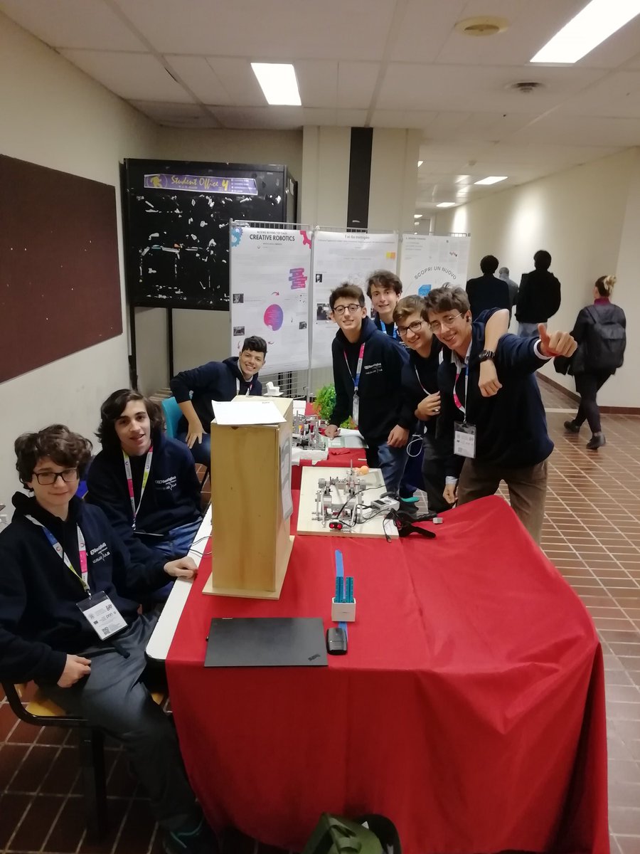 TechnoAngela's tweet image. 🤩Ready for day2 @FabLearnItaly
The team is soo excited for all the feedbacks received from the amazing participants that visited us yesterday.. Thanks you all!!🤩
Come and join us today at the poster session! #creativerobotics
#fablearn @gbonanome @ercovale @FabLearn
