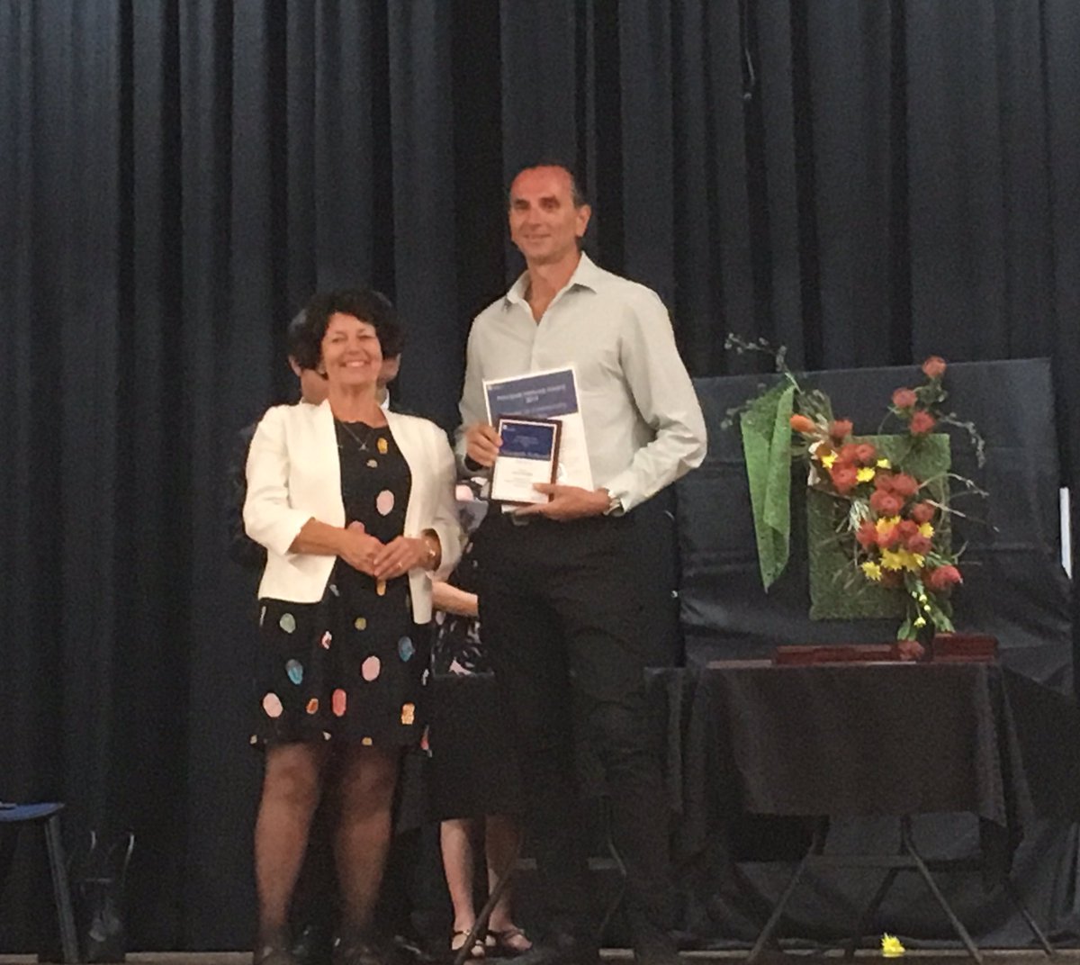 Great to acknowledge our Youth Outreach Worker at the Metropolitan South 2019 Network Awards. Well done JD. 👍🏻👍🏻