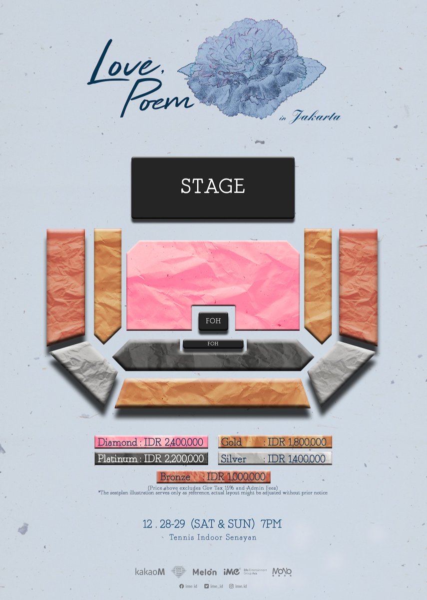 Indonesian Uaenas~ Be ready to meet IU for her first ever concert 2019 IU Tour Concert &lt;LOVE, POEM&gt; in Jakarta on 28-29 Dec'19, 7PM at Tennis Indoor Senayan.

More detail instagram.com/p/B5HkpAOnviS/…

Come and enjoy the show! For more info follow our social media~

#LovePoeminJKT