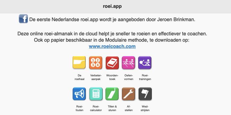 Roei.app biedt veel informatie, over roeien nlroei.nl/roei-app-biedt…