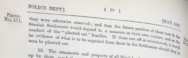 In 1890, the UP Lieutenant-Governor “weeded out” children from Sultanpur settlement to send to a children’s “Reformatory Settlement” in Fatehgarh. He told the parents their children would become “robbers” & “prostitutes” if not removed. He did not mention the parents’ consent 8