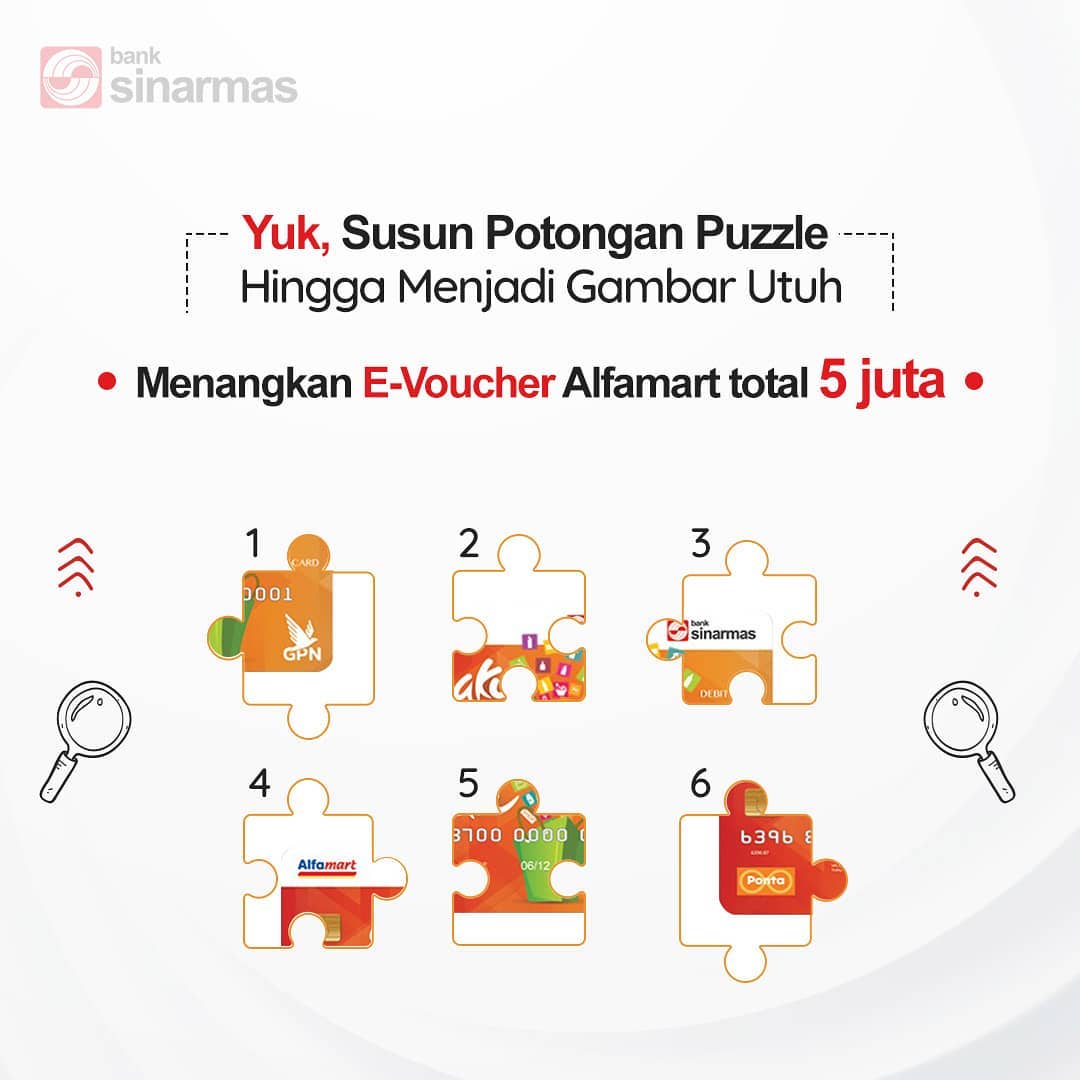 BankSinarmas's tweet photo. Mau E-Voucher Alfamart gratis? 
Coba susun puzzle ini berdasarkan nomor hingga membentuk gambar sesuai. Menangkan hadiah E-Voucher Alfamart total Rp.5juta untuk 50 pemenang. Mention jawaban ke Bank Sinarmas dan 5 temanmu.
Gunakan hashtag #TabunganAlfamartBankSinarmas https://t.co/6nwxeqFc3G