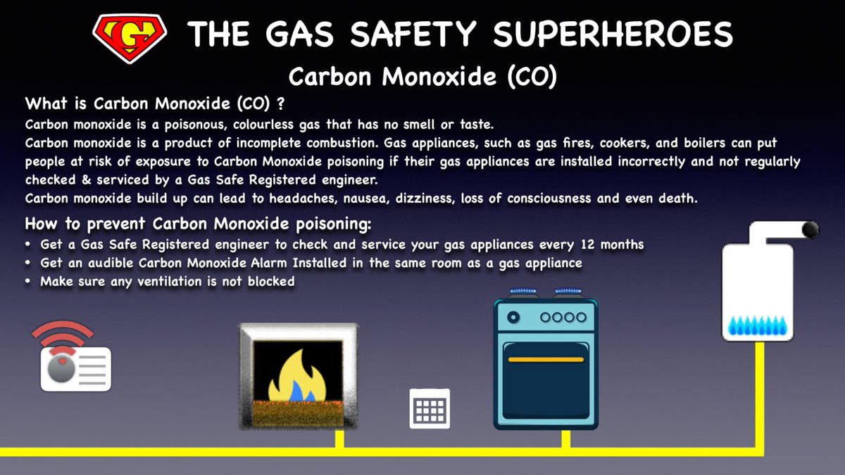 Carbon Monoxide (CO) cause, symptoms, and prevention of CO poisoning #COAwarenessWeek #COAwarenessWeek19 #GSSH