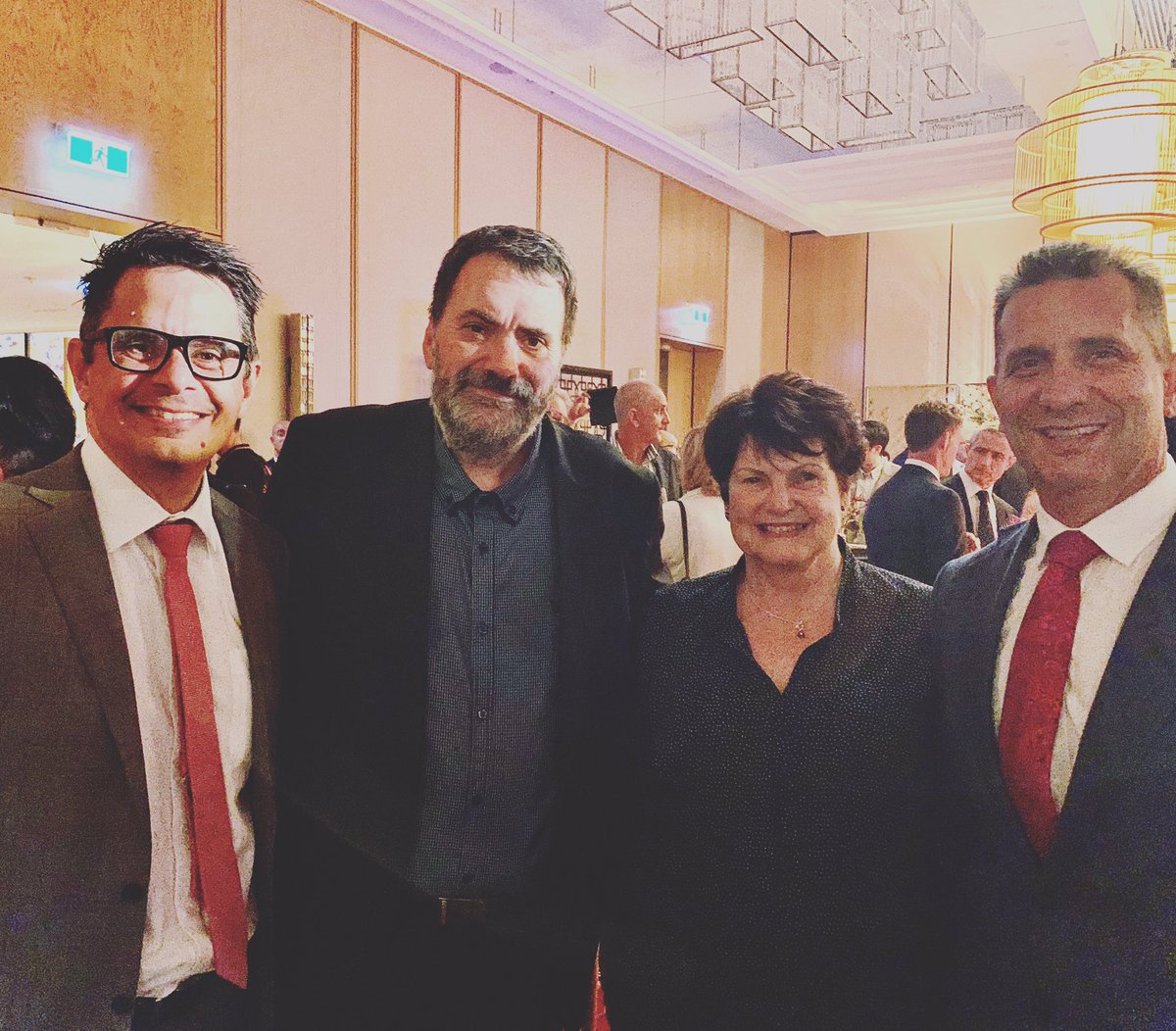 LiquorStoresWA's tweet photo. CHINA EAST LAUNCH | Great to catch up with @benwyatt #MinisterPaulPapalia
and Dr Lianne Cretney-Barns for the launch of direct flights from #Perth to #Shanghai on @ceair2
A great tourism boost for WA and opens up new avenues for our independent producers and retailers.
#lsawa https://t.co/4gj54PI1Ye