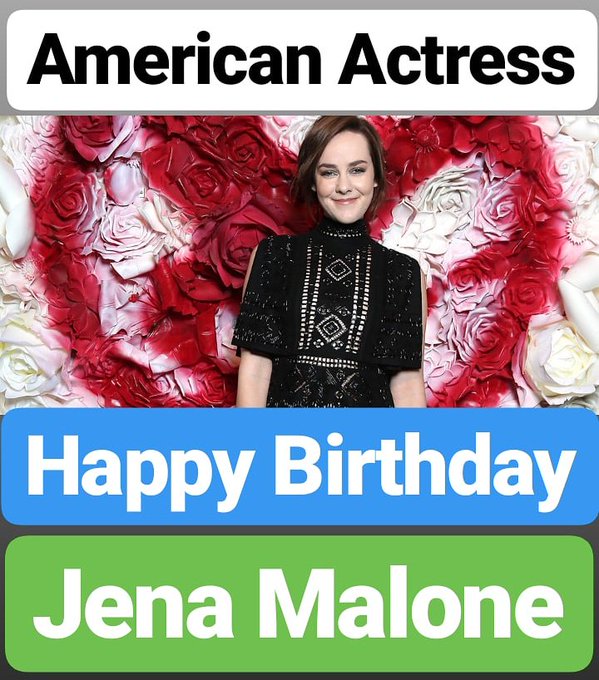 Jena Malone’s Birthday Celebration | HappyBday.to