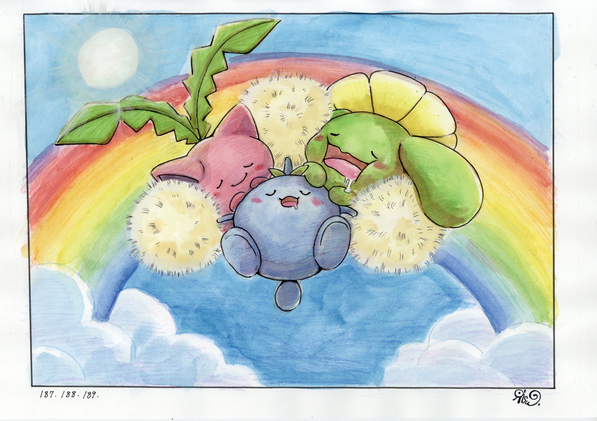 石井リス Risu Tokyocomicon コミケ12 30 ポケモンおねむイラスト ハネッコ ポポッコ ワタッコ 187 1 1 ハネッコ ポポッコ ワタッコ ポケモンおねむイラスト ポケモンイラスト ポケモン絵描きさんと繋がりたい 絵描きさんと繫がり