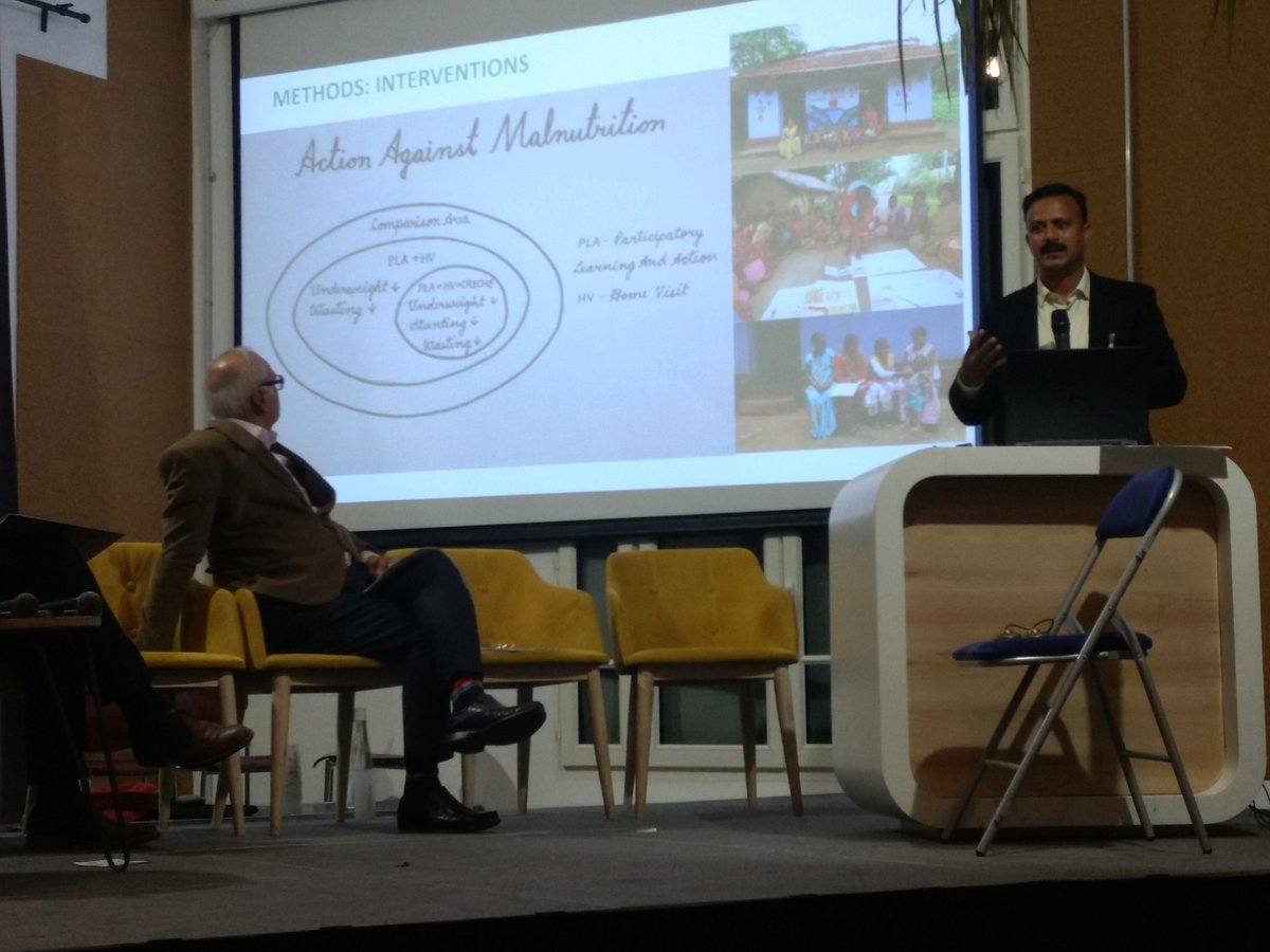 EkjutIndia's tweet photo. Our colleagues @rajkumar_gope @shibanand presented at Researh for Nutrition #R4NUT Paris about preventing malnutrition and benefitting the most marginalized through #creche #PLAMeetingCycle #Counselling.
@audreyprost2 @PrasantaTrips @NirmalaCKP https://t.co/sevmVhIqDt