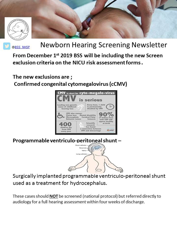 See how well we are performing against out KPIs and information about the new screen exclusions which go live on 1st December #swbh #newbornhearingscreening #phescreening #screening