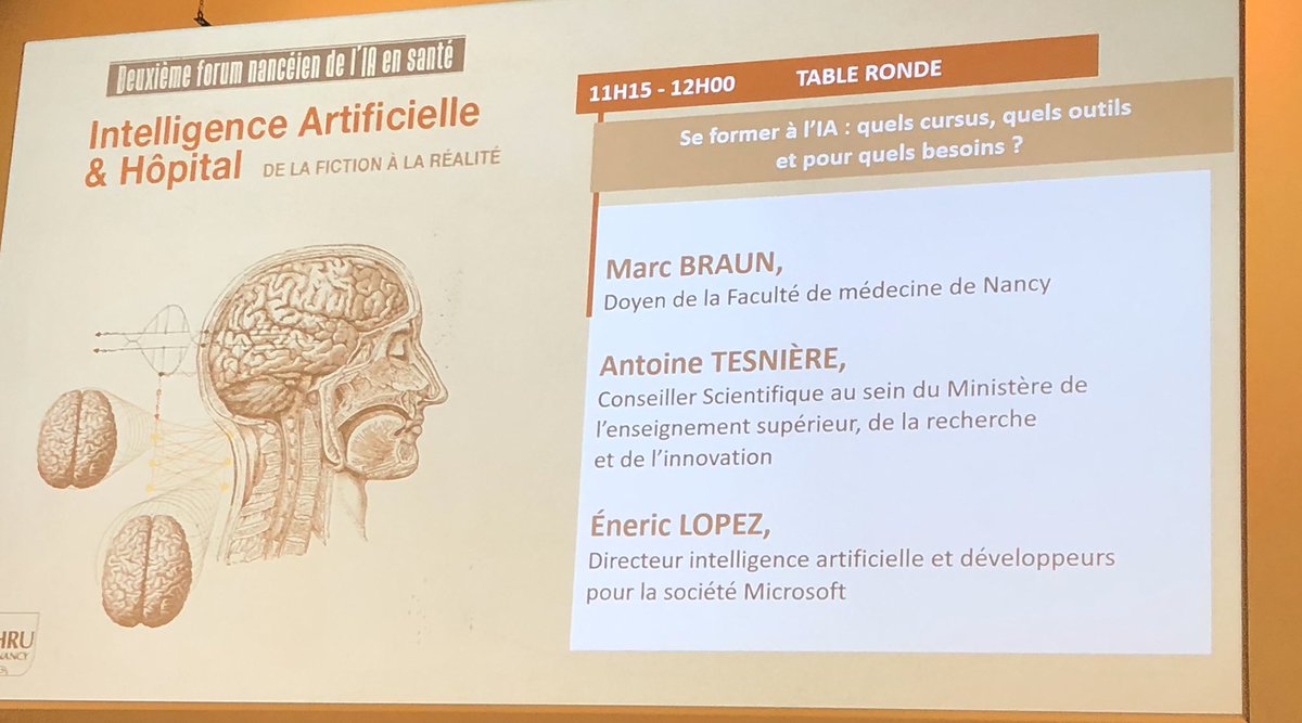 Les #ecoles de l’#IntelligenceArtificielle : nouveaux cursus et outils 🧰 pour se former à l’#IA @MarcBraun2014 @Univ_Lorraine @AntoineTesniere @sup_recherche @APHP @iLumens @NricL @microsoftfrance